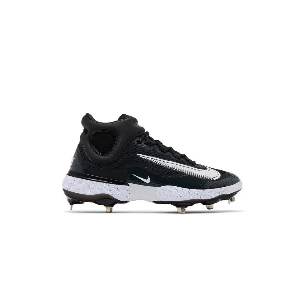 Шиповки Nike Alpha Huarache Elite 4 Mid 'Black Dark Smoke Grey' 1