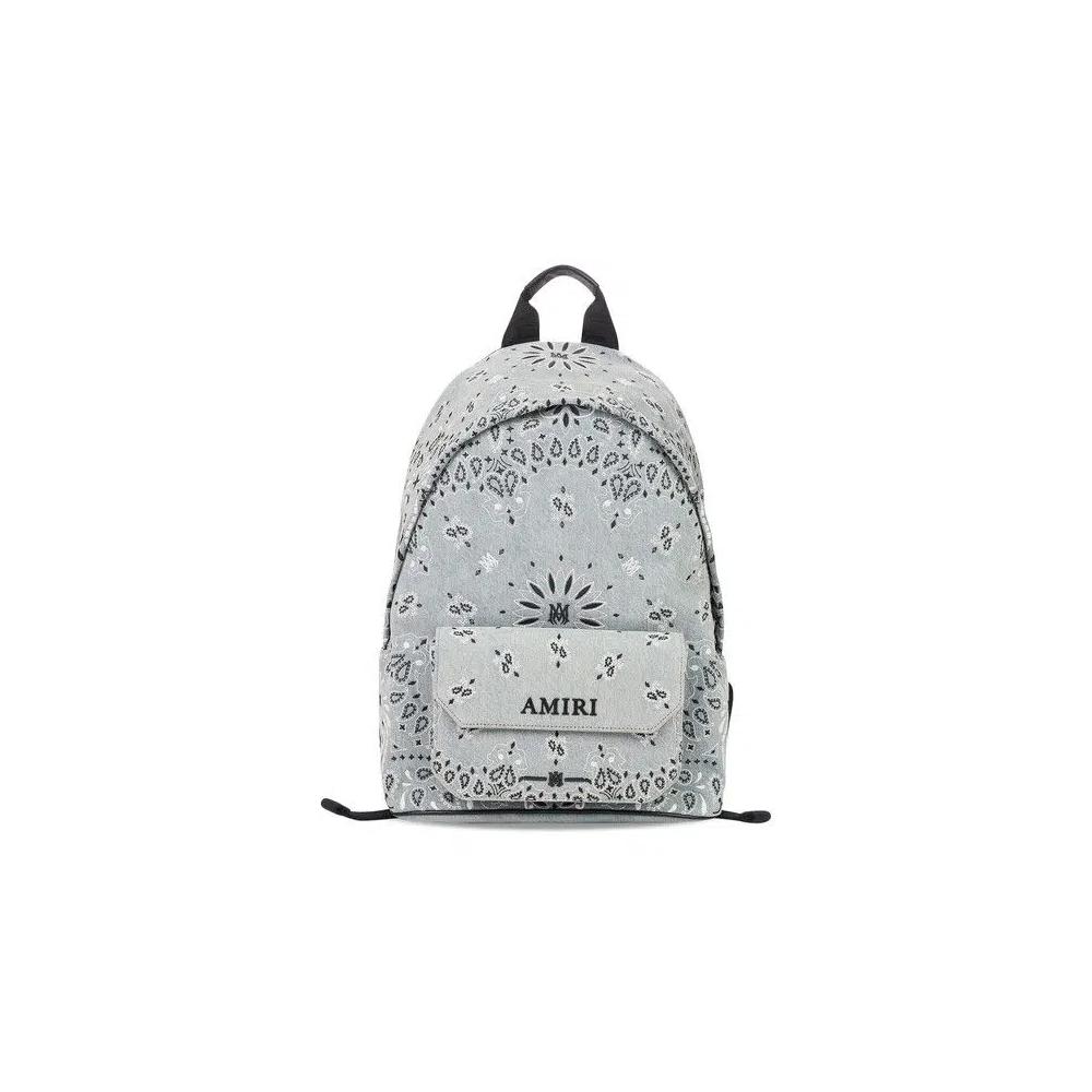 Рюкзаки Amiri Bandana Denim Backpack «Глина Индиго» 1