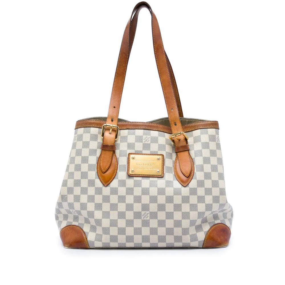 Сумка-тоут Damier Azur Hampstead MM (1990-2020 годы) 1