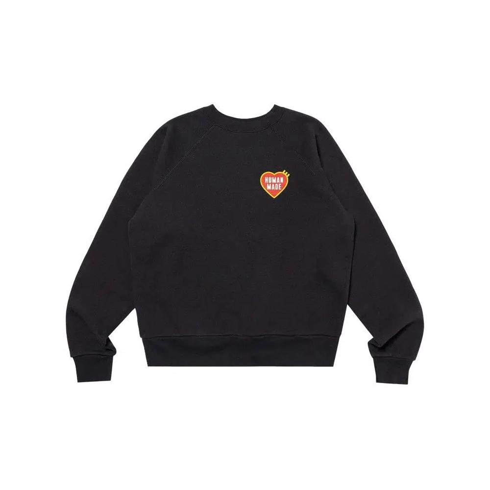 Круглые вырезы Human Made Sweatshirt 'Черный' 1