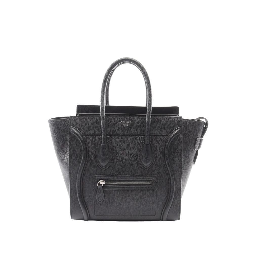 Сумка-тоут Micro Smooth Calfskin Double Stitching Luggage (2010-2026 годы) 1