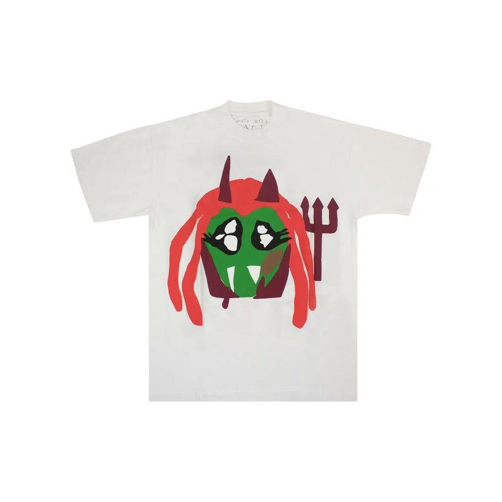 Футболки Cactus Plant Flea Market x Playboi Carti King Vamp T-Shirt 'White' 1
