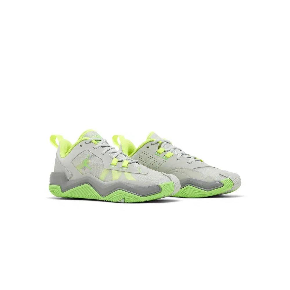 Кроссовки Air Jordan One Take 4 'Grey Green Strike' 8