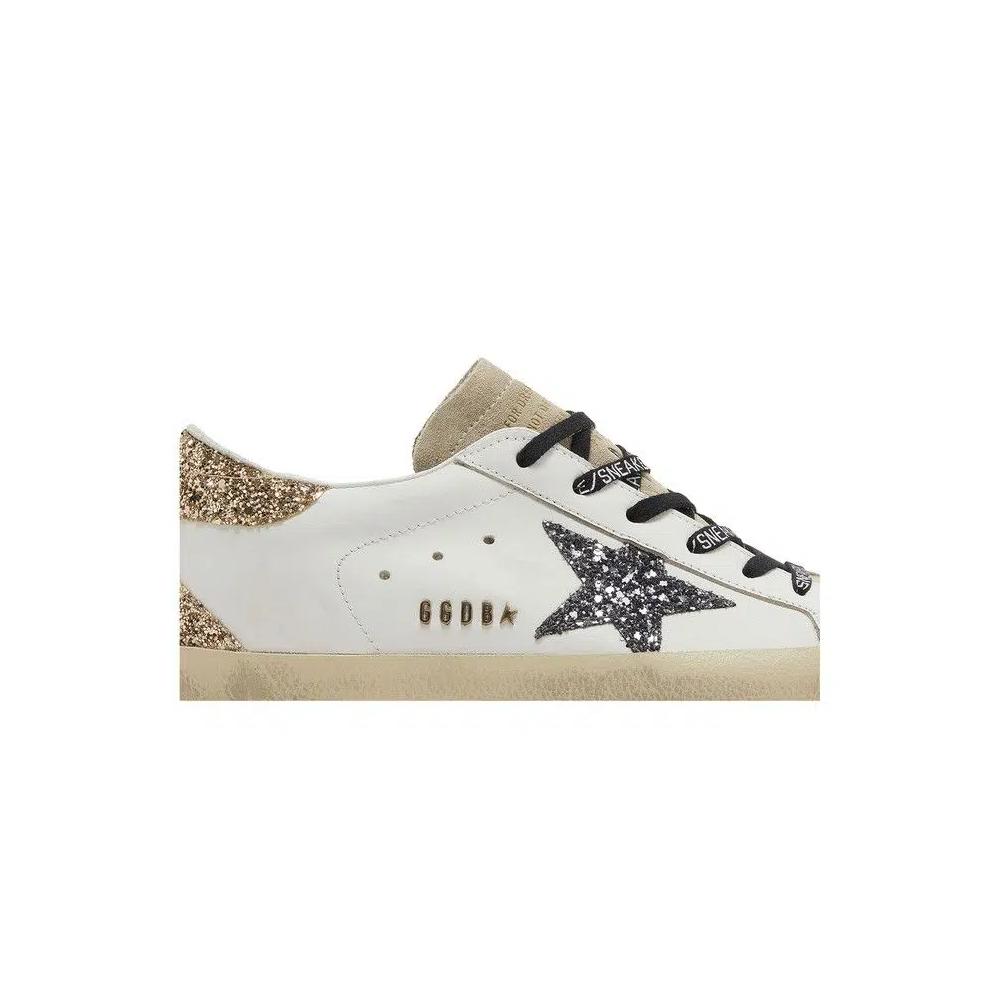 Кроссовки Golden Goose Wmns Superstar 'Optic White Seedpearl Glitter' 2