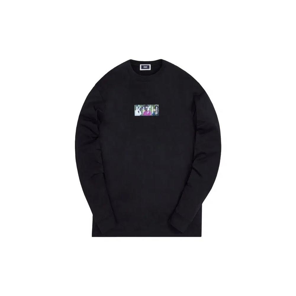 Футболки Kith For Marcus Brutus Classic Logo Long-Sleeve Tee «Black» 1