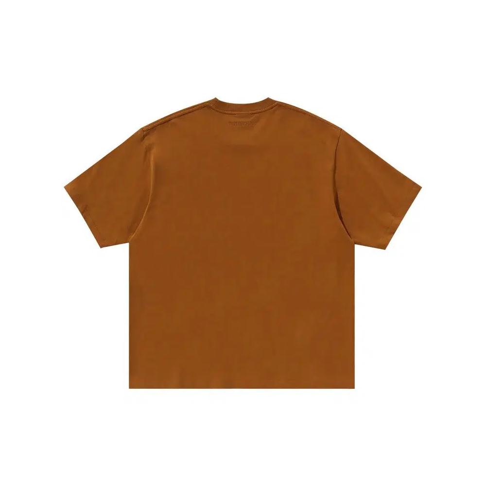 Футболки с коротким рукавом BAPE Sta Houndstooth College Relaxed Fit Tee 'Brown' 2