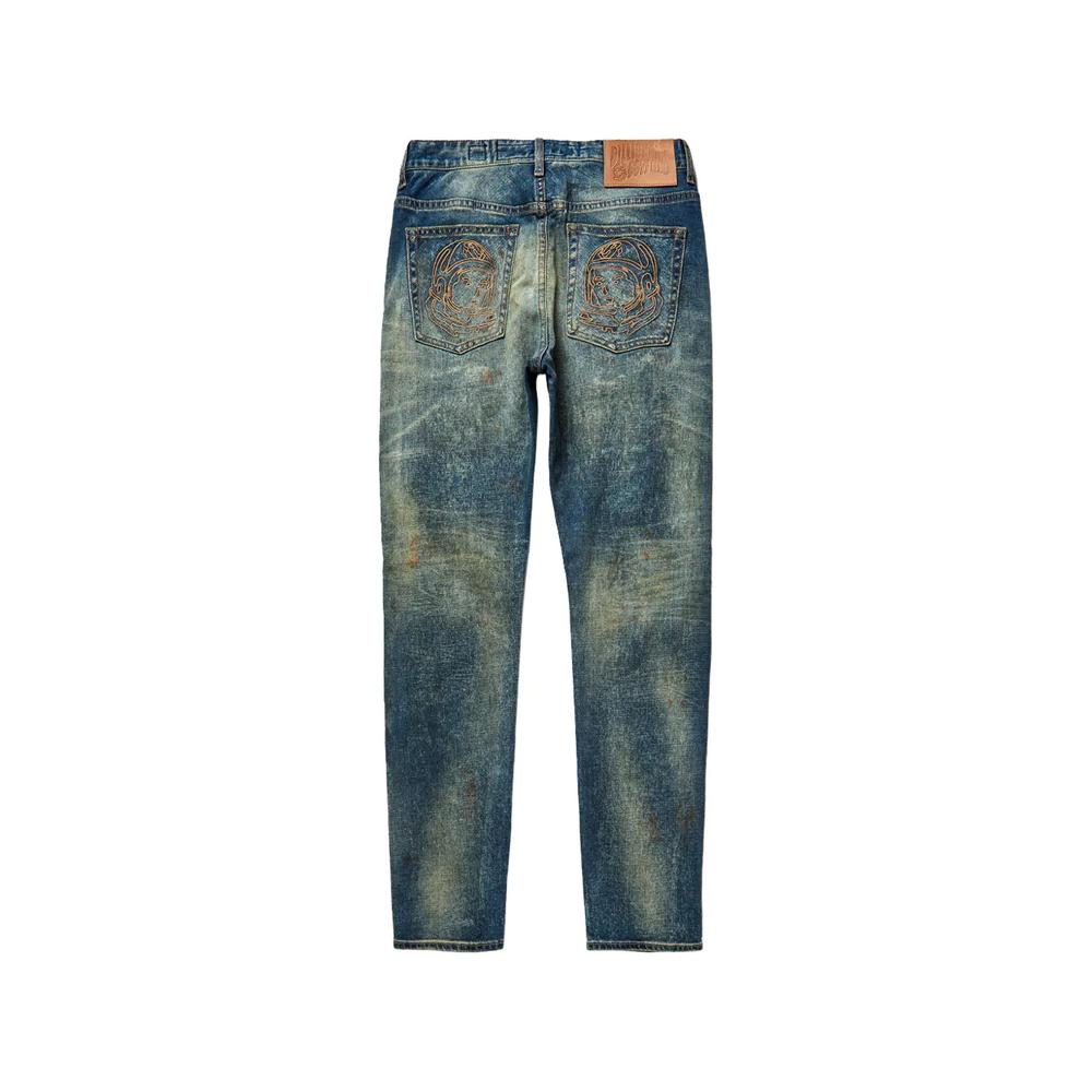 Джинсы bootcut с вышивкой 2