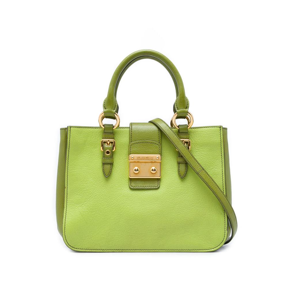2010-2026 Bicolor Goatskin Madras satchel 1