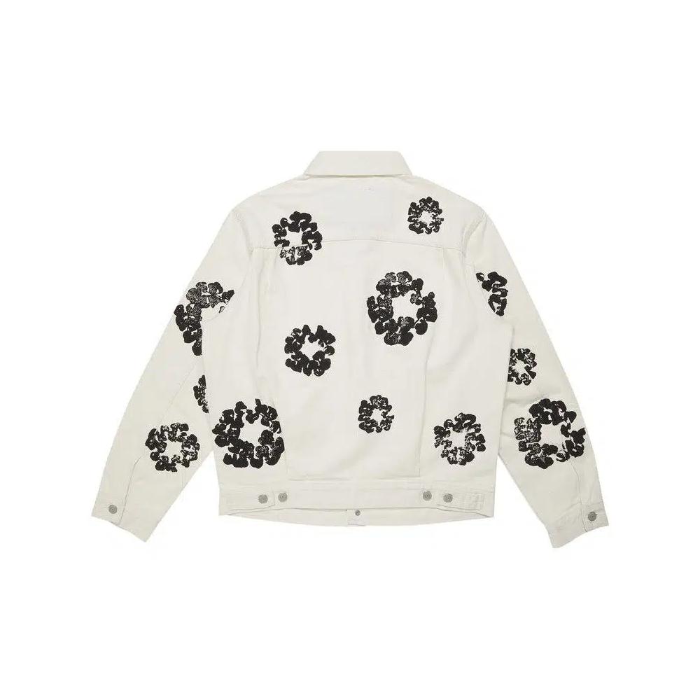 Верхняя одежда Denim Tears Type II All Over Wreath Jacket 'White' 2