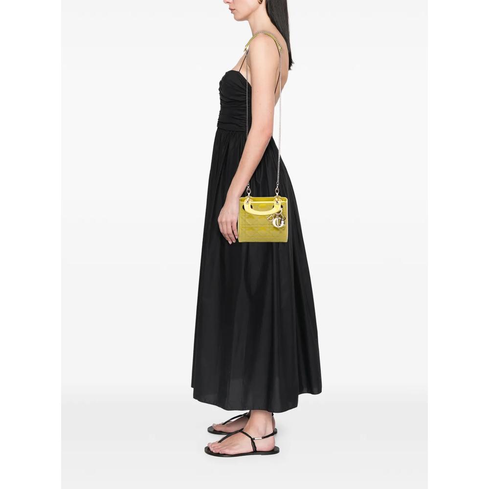 Сумка-сэтчел Mini Patent Cannage Lady Dior (2021 год) 2
