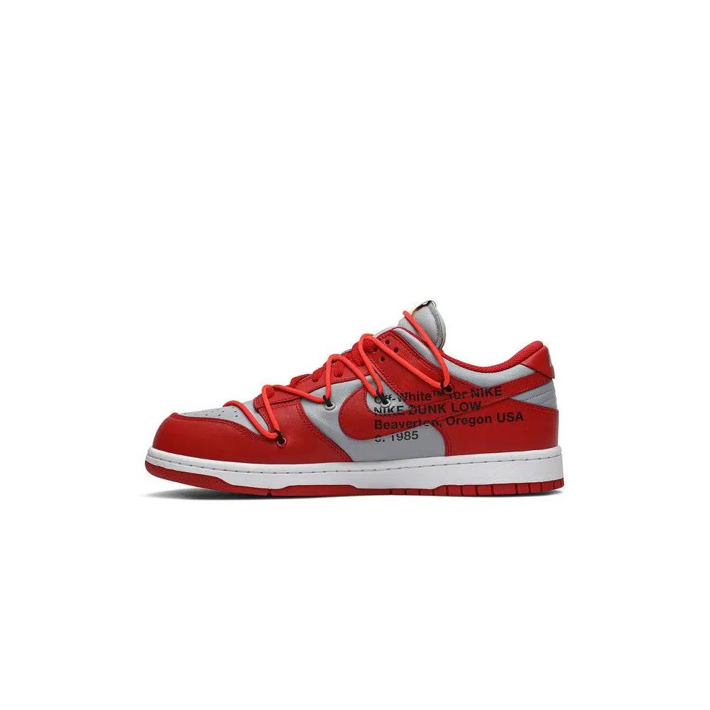 Кроссовки Off-White x Nike Dunk Low 'University Red' 3
