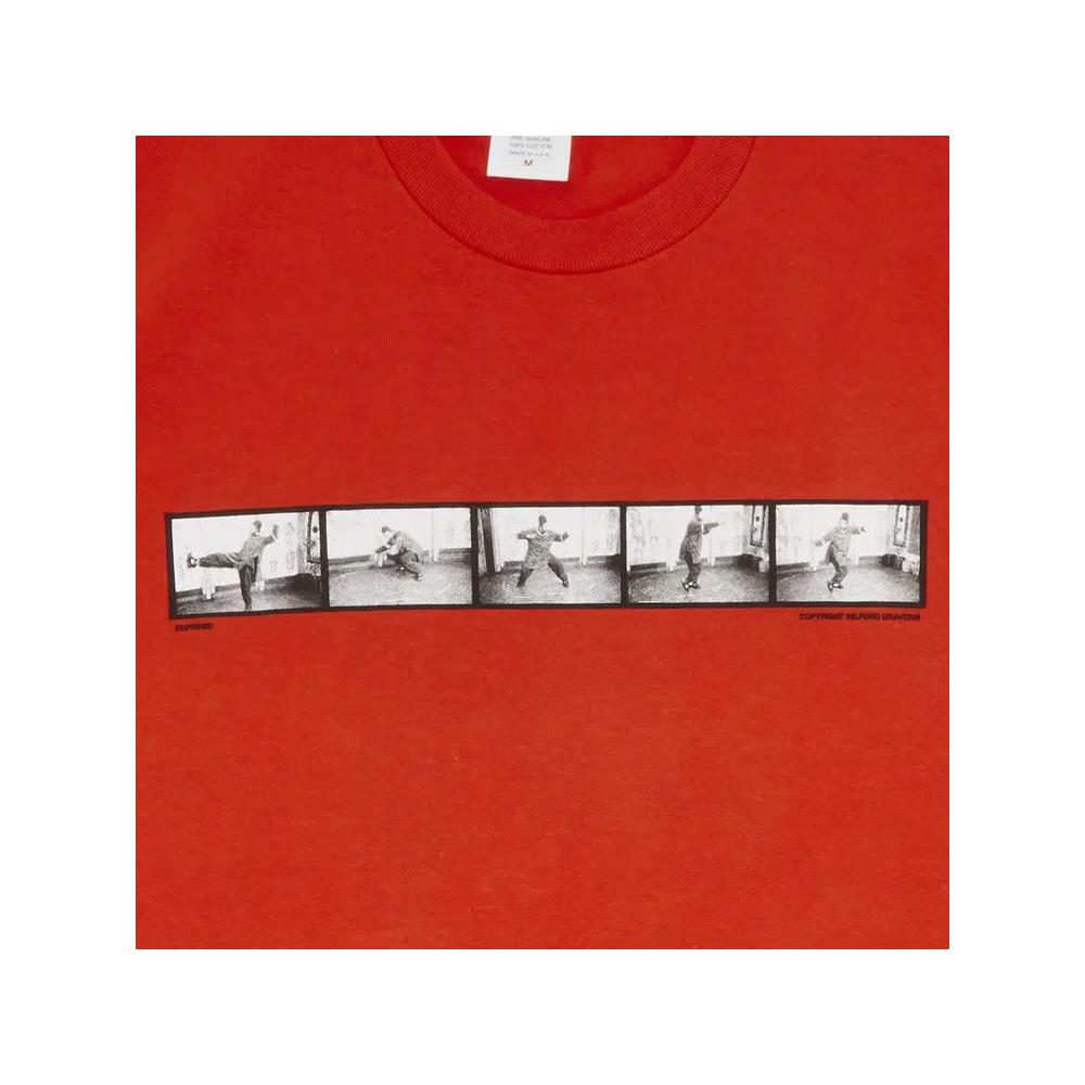 Футболки Supreme Milford Graves Tee 'Tomato' 3