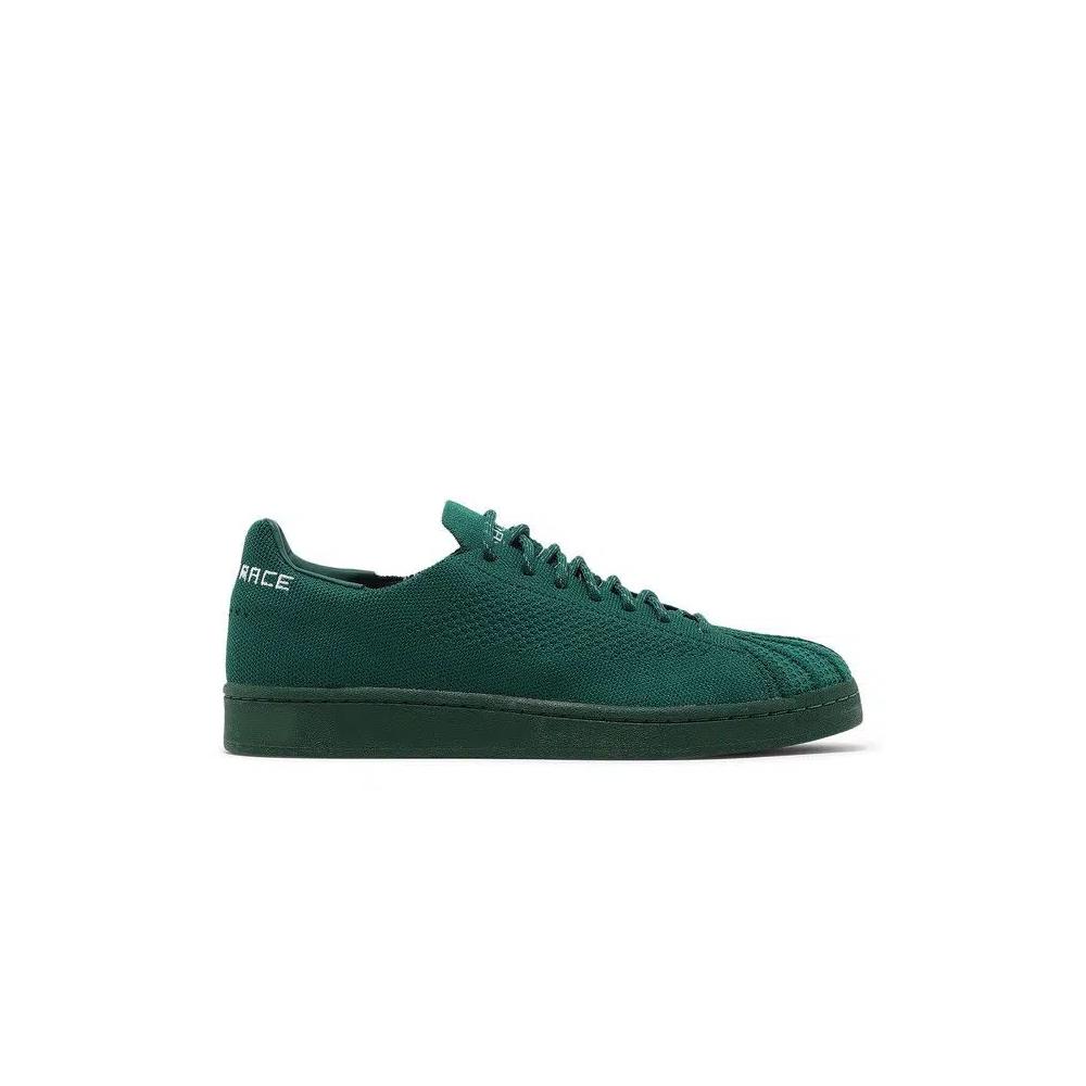 Кроссовки Pharrell x adidas Superstar Primeknit 'Dark Green' 2