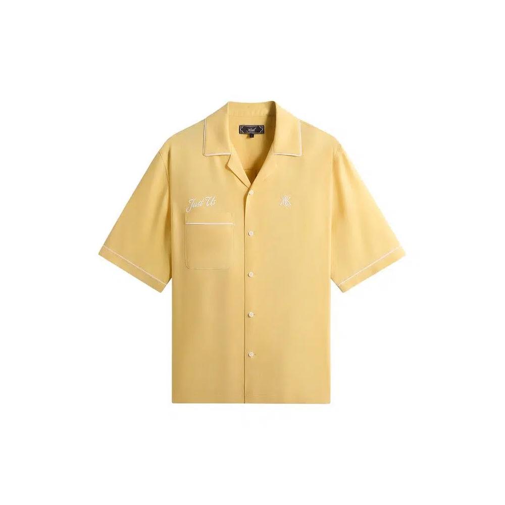 Рубашки на пуговицах Kith Cupro Linen Vinnie Shirt 'Beacon' 1