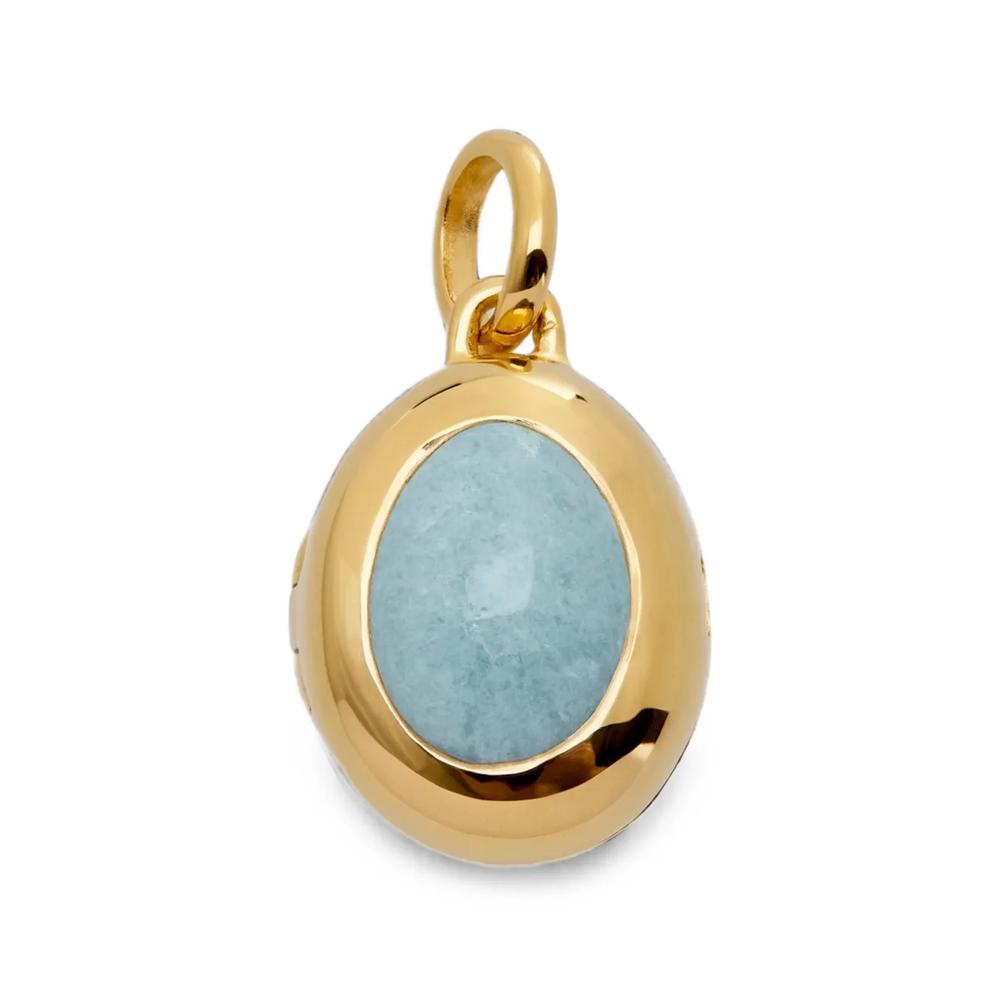 Подвеска March Birthstone с аквамарином 1