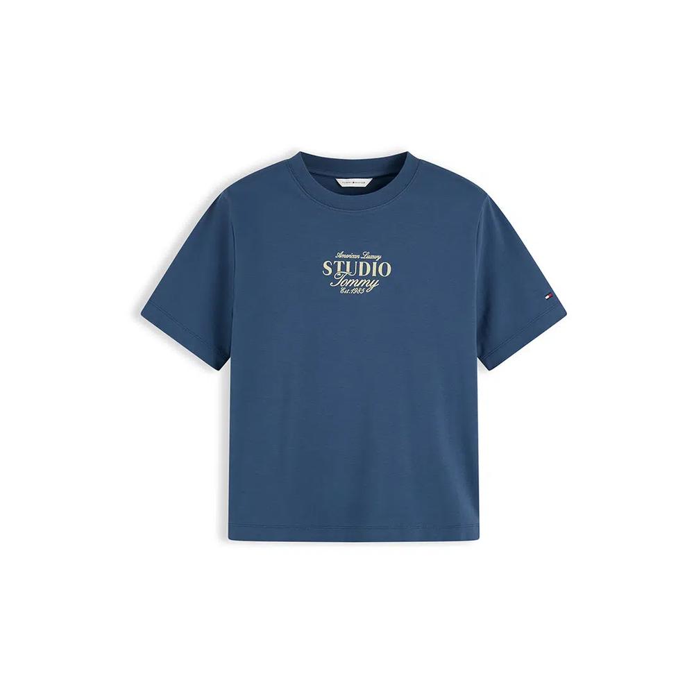 Футболка Logo Interlock Knit Crew Neck - Tommy Mainline 5