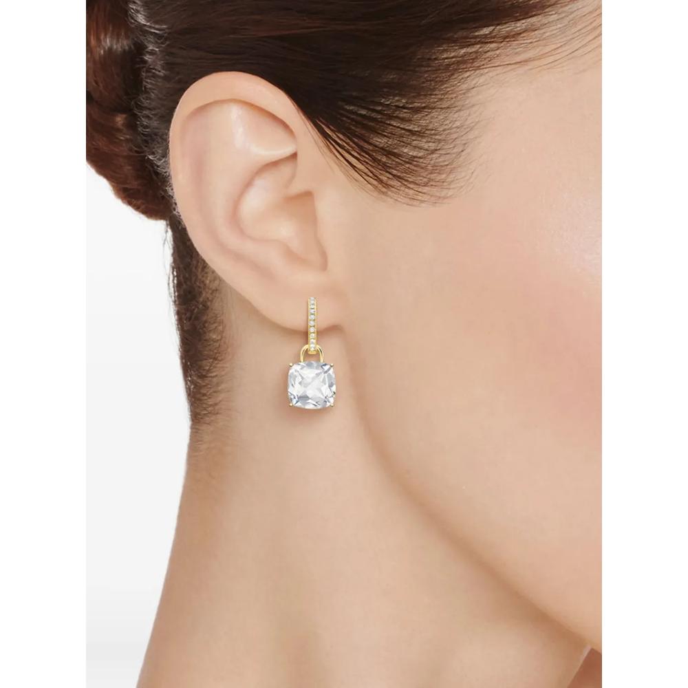 topaz and diamond drop earrings 2