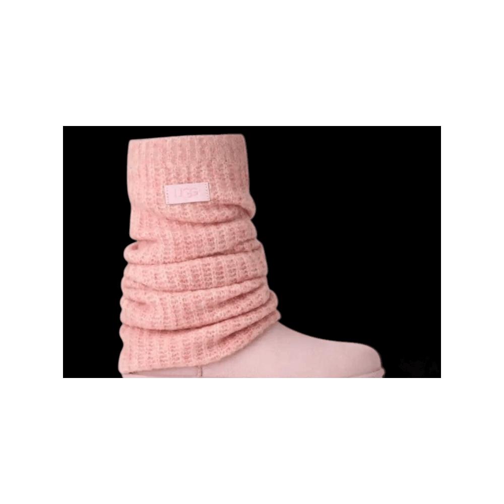 Сапоги-гетры UGG Wmns Classic Mini Dipper Legwarmer 'Ribbon Candy Pink' 1