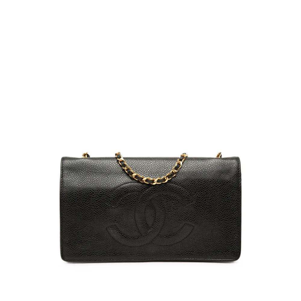 Сумка через плечо CC Caviar Wallet On Chain (1994-1996 годы) 1