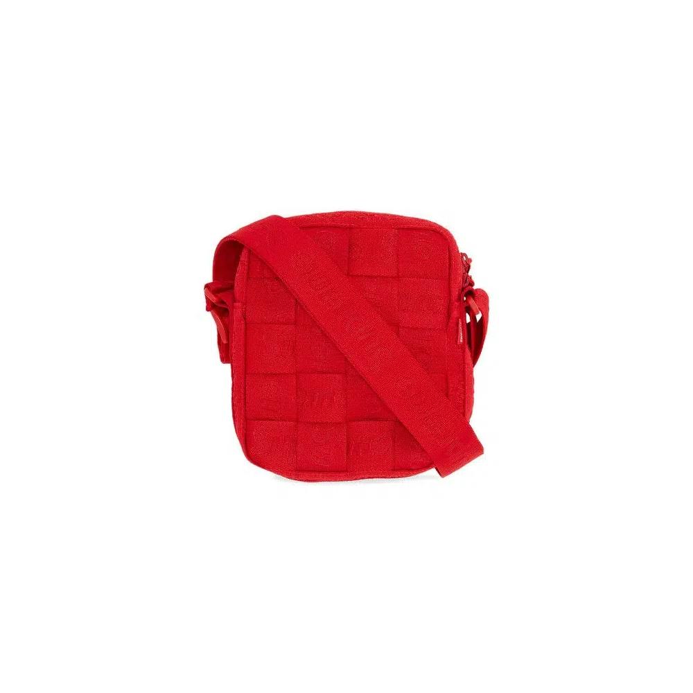 Сумки через плечо Supreme Woven Shoulder Bag 'Red' 1