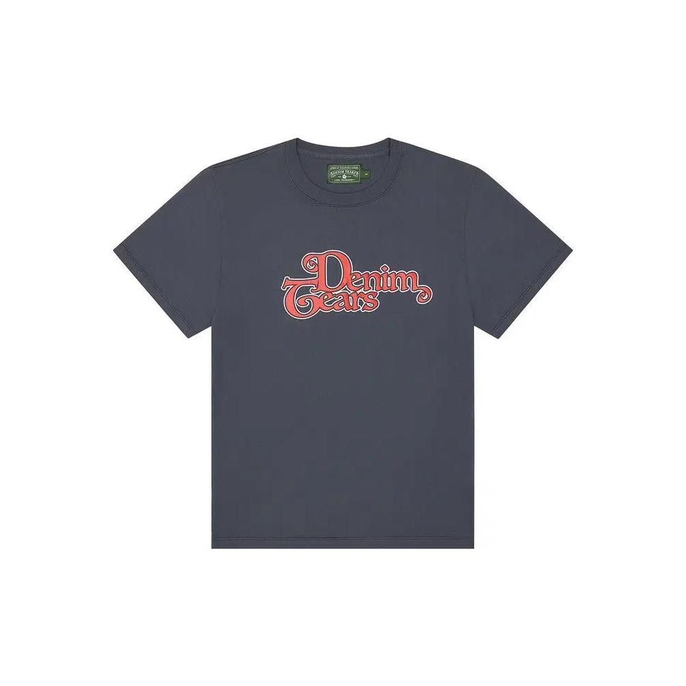 Футболки Denim Tears Swirl Tee 'Black' 1