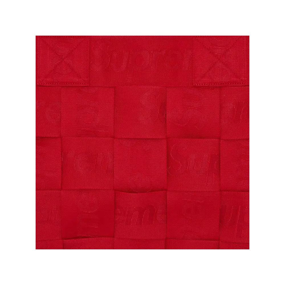 Сумки-тоут Supreme Woven Large Tote Bag «Red» 2