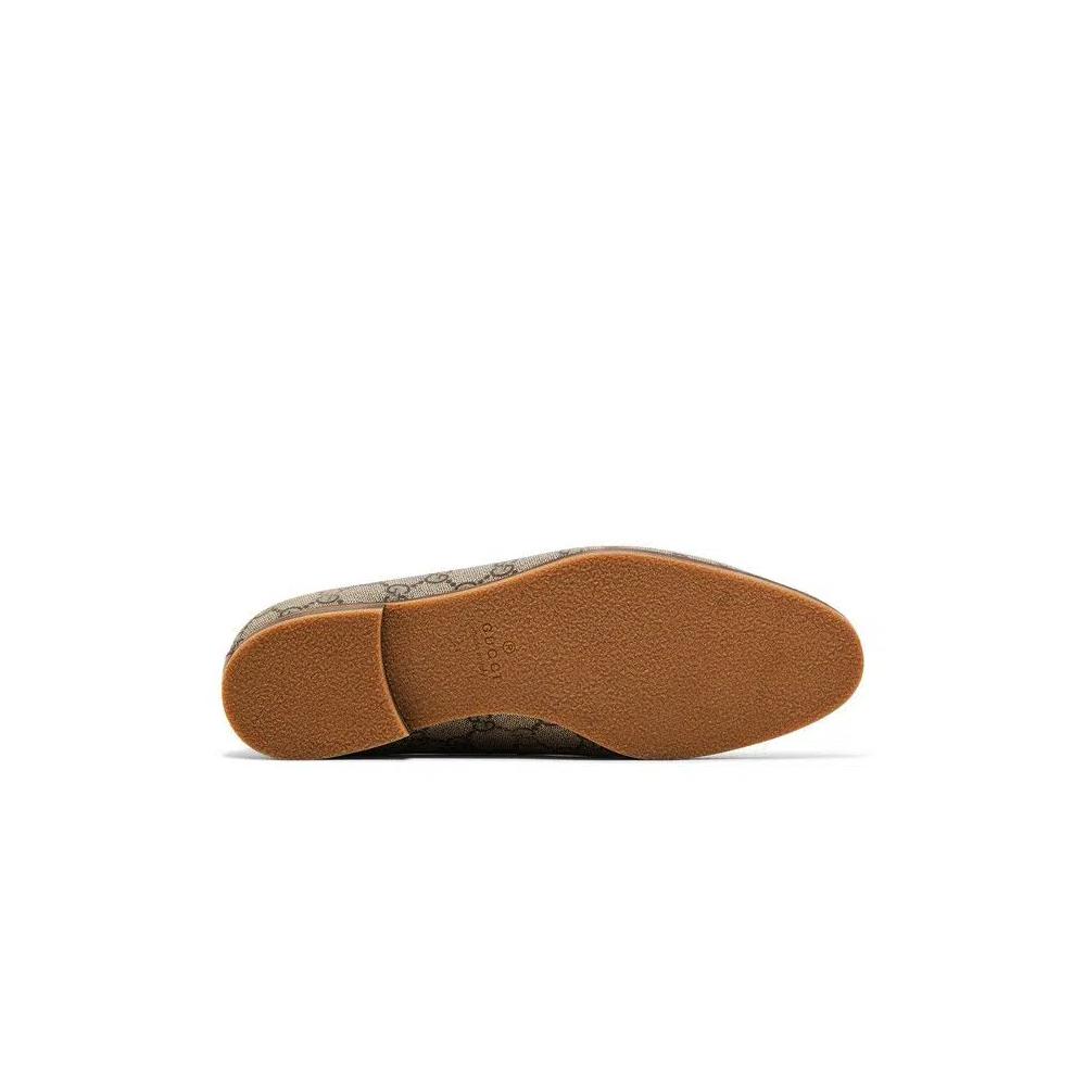 Кроссовки Gucci Paride Moccasin 'GG Supreme - Beige' 4