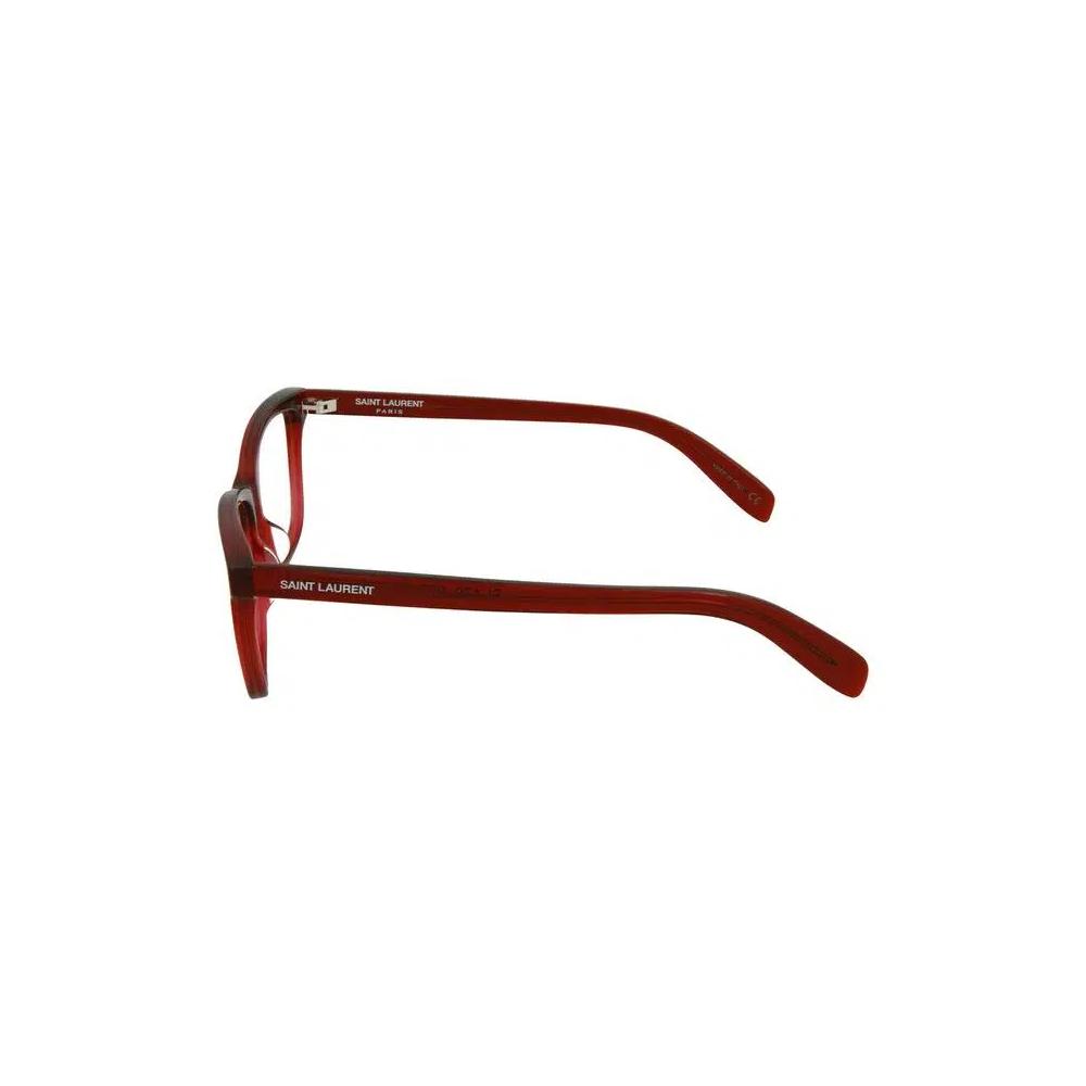 Очки Saint Laurent Square-Frame Acetate Optical Frames 'Burgundy Burgundy' 3