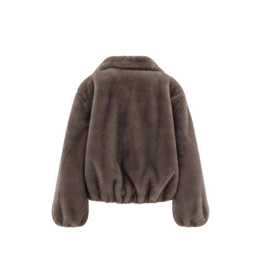 faux-fur zip-up jacket 3