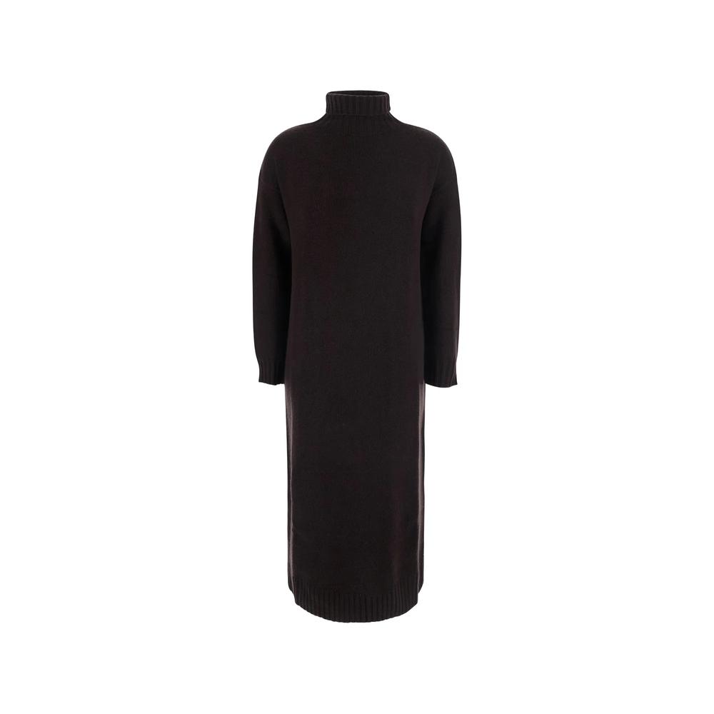 Fragore roll-neck knitted midi dress 1