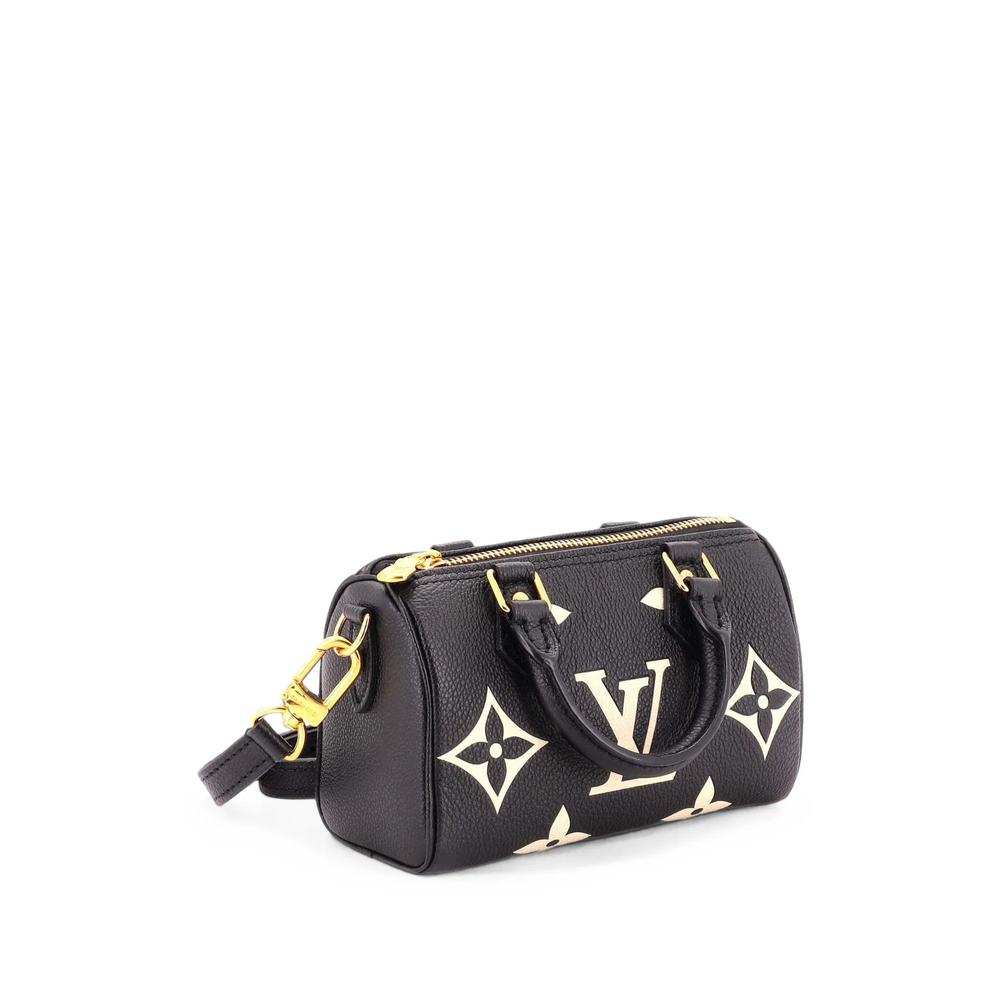 Speedy Bandouliere NM Bag Bicolor Monogram Empreinte Giant Nano travel bag 3