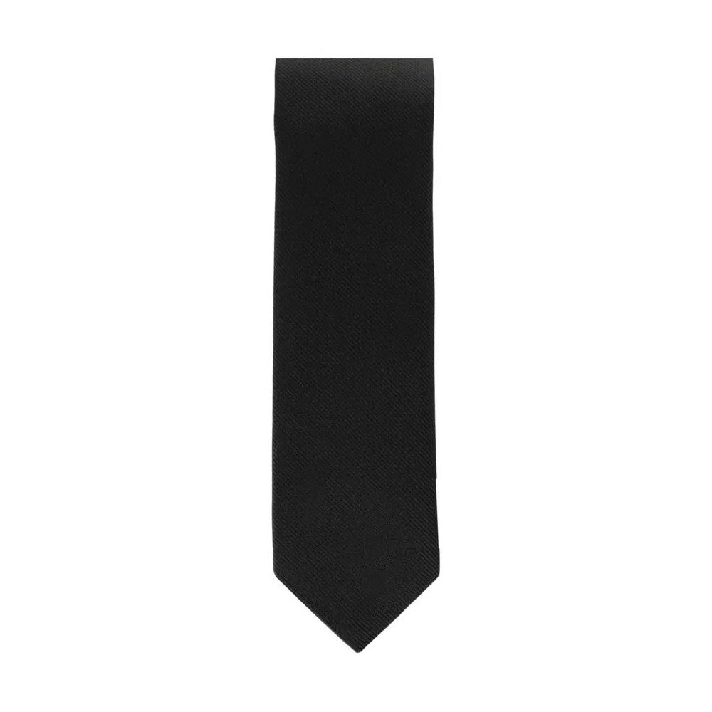 Галстуки Gucci Double G Silk Jacquard Tie 'Black' 3