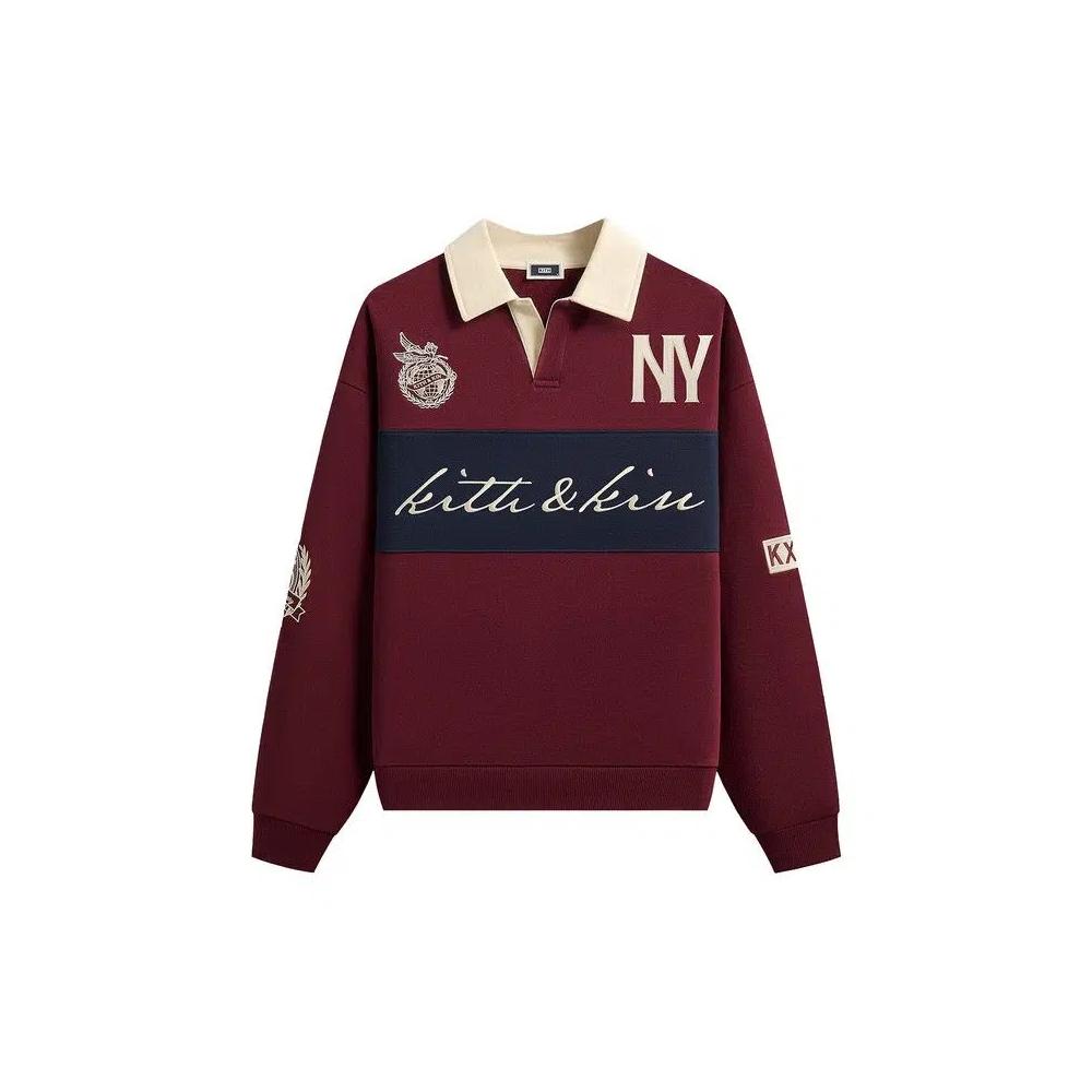 Поло Kith Autograph Nelson Rugby Pullover 'Magma' 1