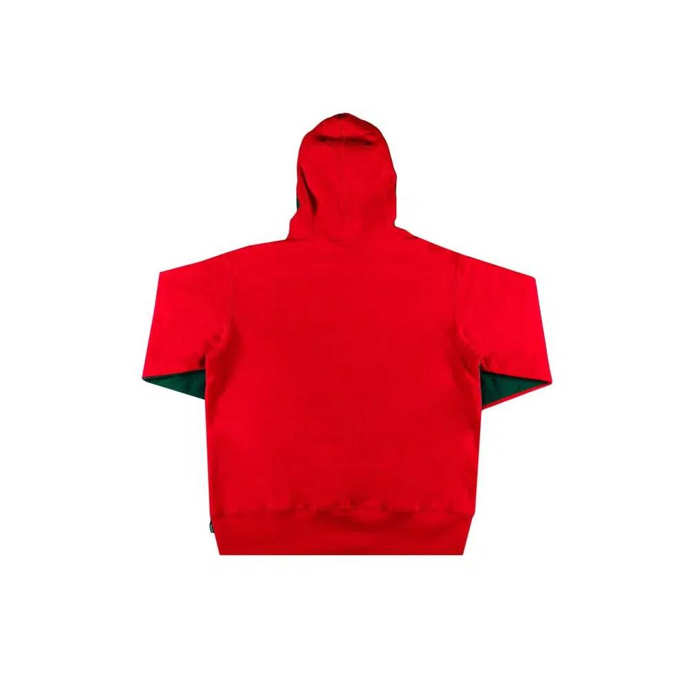 Худи Supreme S Logo Split Hooded Sweatshirt 'Dark Green' 2