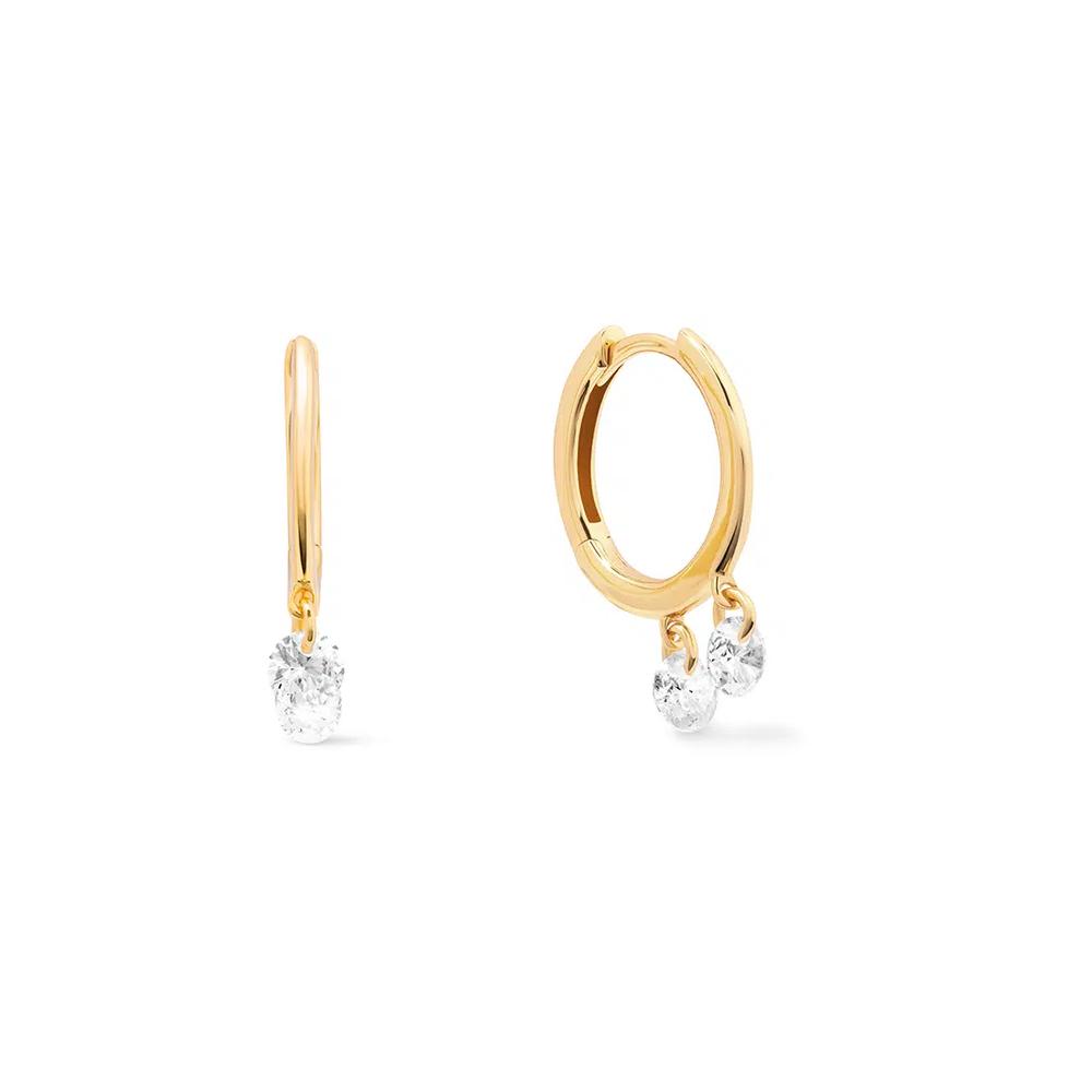 Glimmer Gems 14K Позолота Vermeil Хагги 1