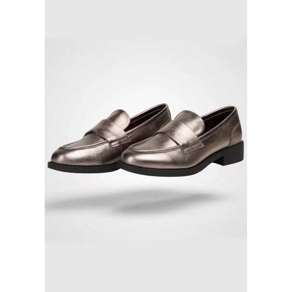 Женские высокомодные лоферы - Pewter 3