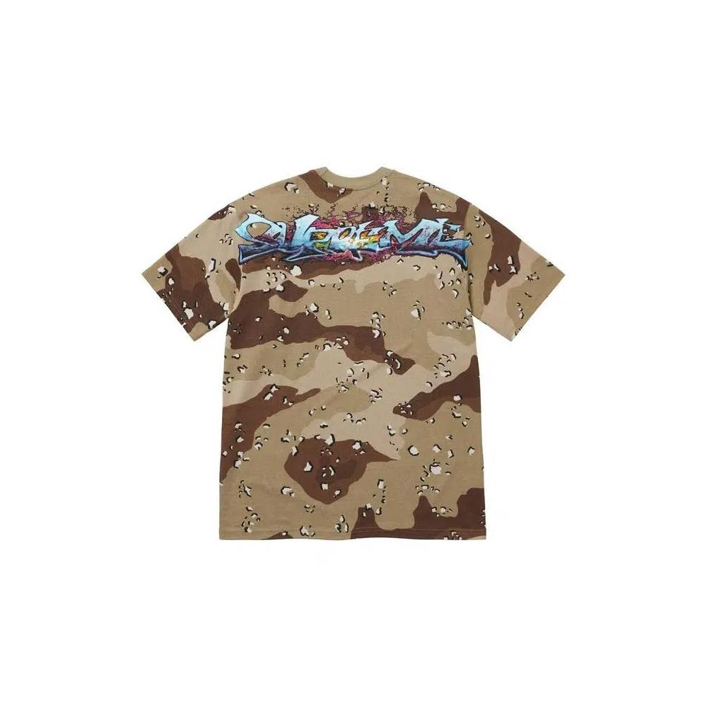 Футболки Supreme Tag Tee 'Chocolate Chip Camo' 2