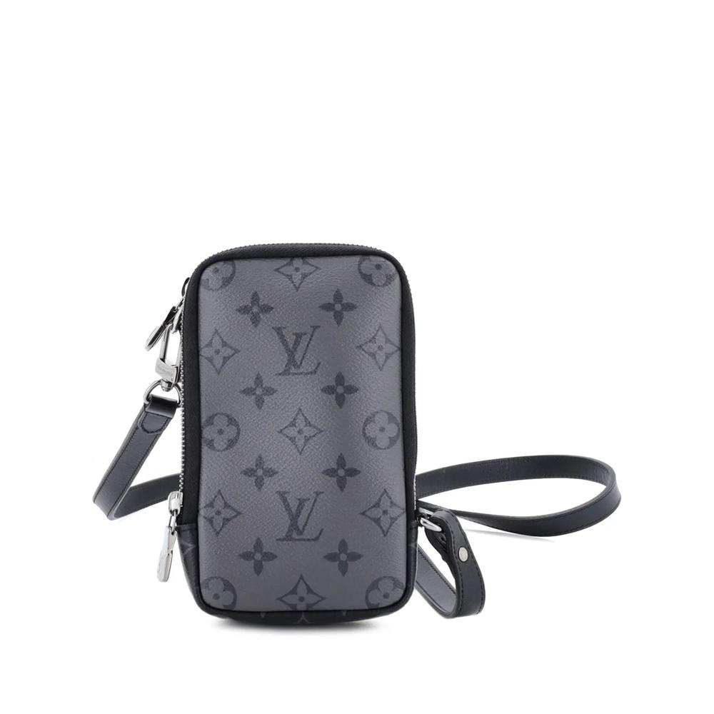 Клатч Double Phone Pouch Reverse Monogram Eclipse Canvas 1