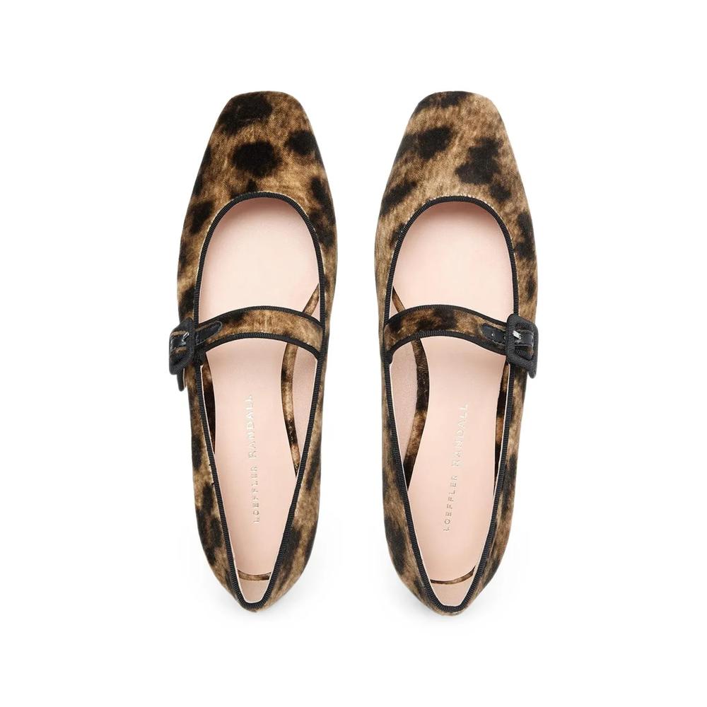 Mary Jane leopard-print ballet flats 3