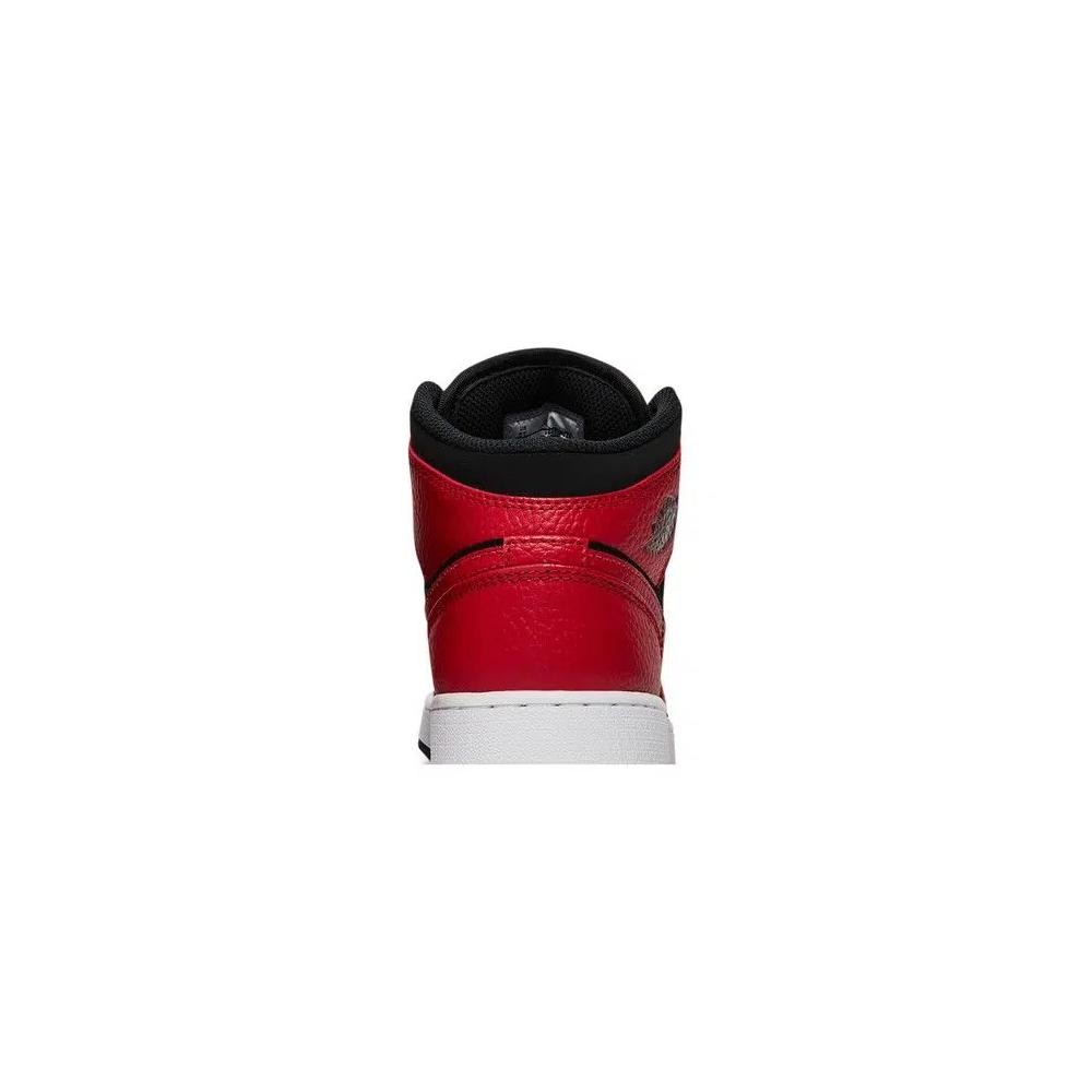 Кроссовки Air Jordan 1 Mid GS 'Black Gym Red' 7