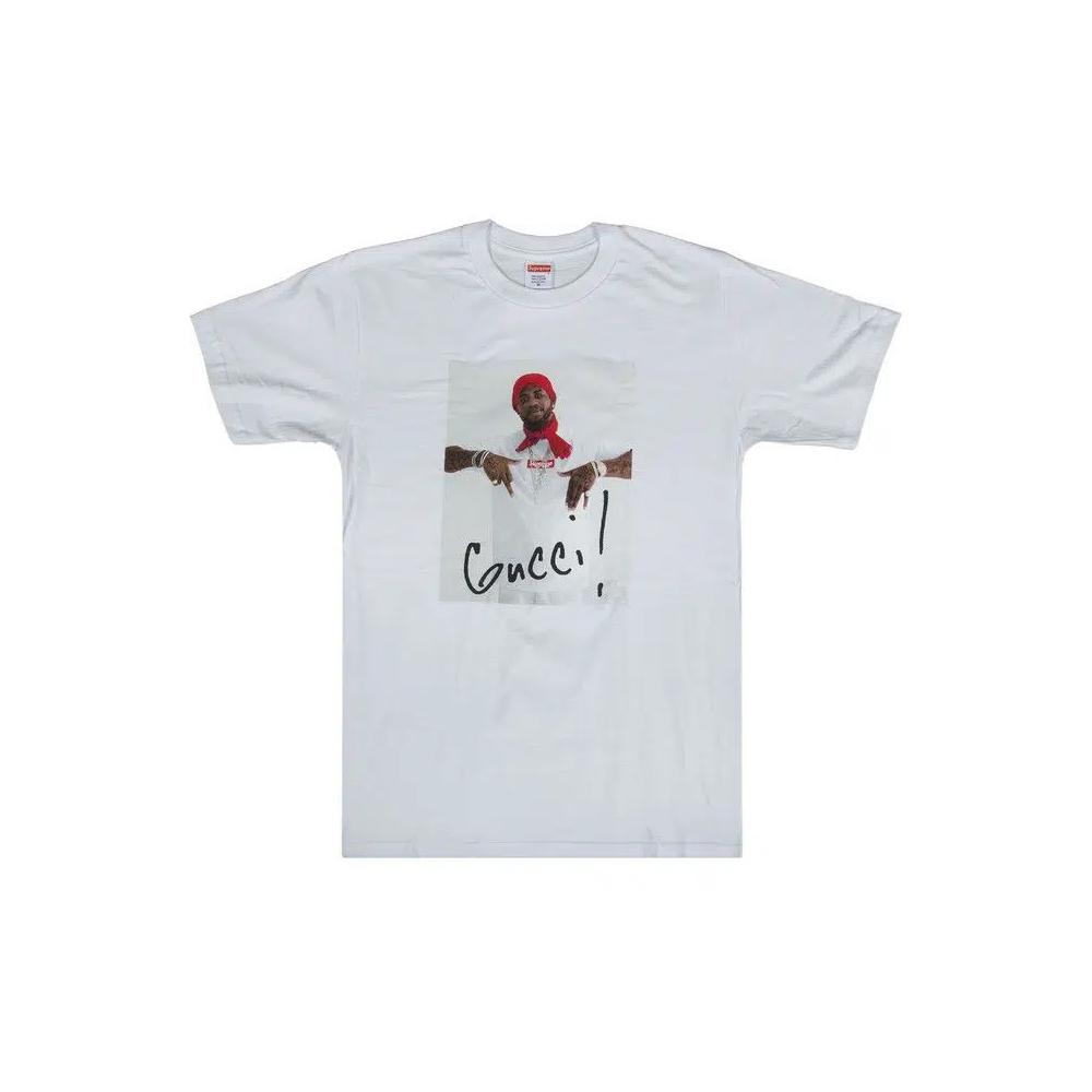 Футболки Supreme Gucci Mane T-Shirt 'White' 1