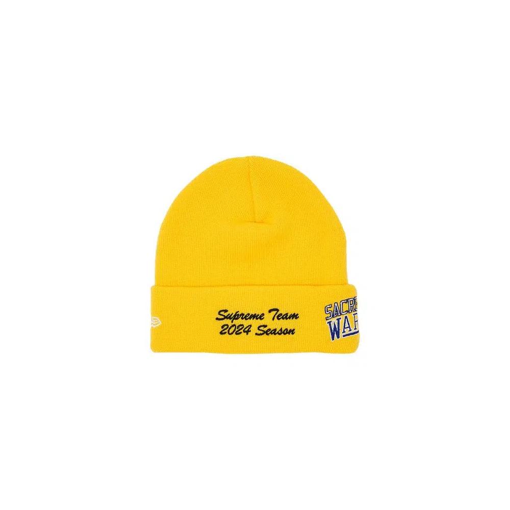 Beanies Supreme x New Era Salvation Beanie 'Золотой' 2