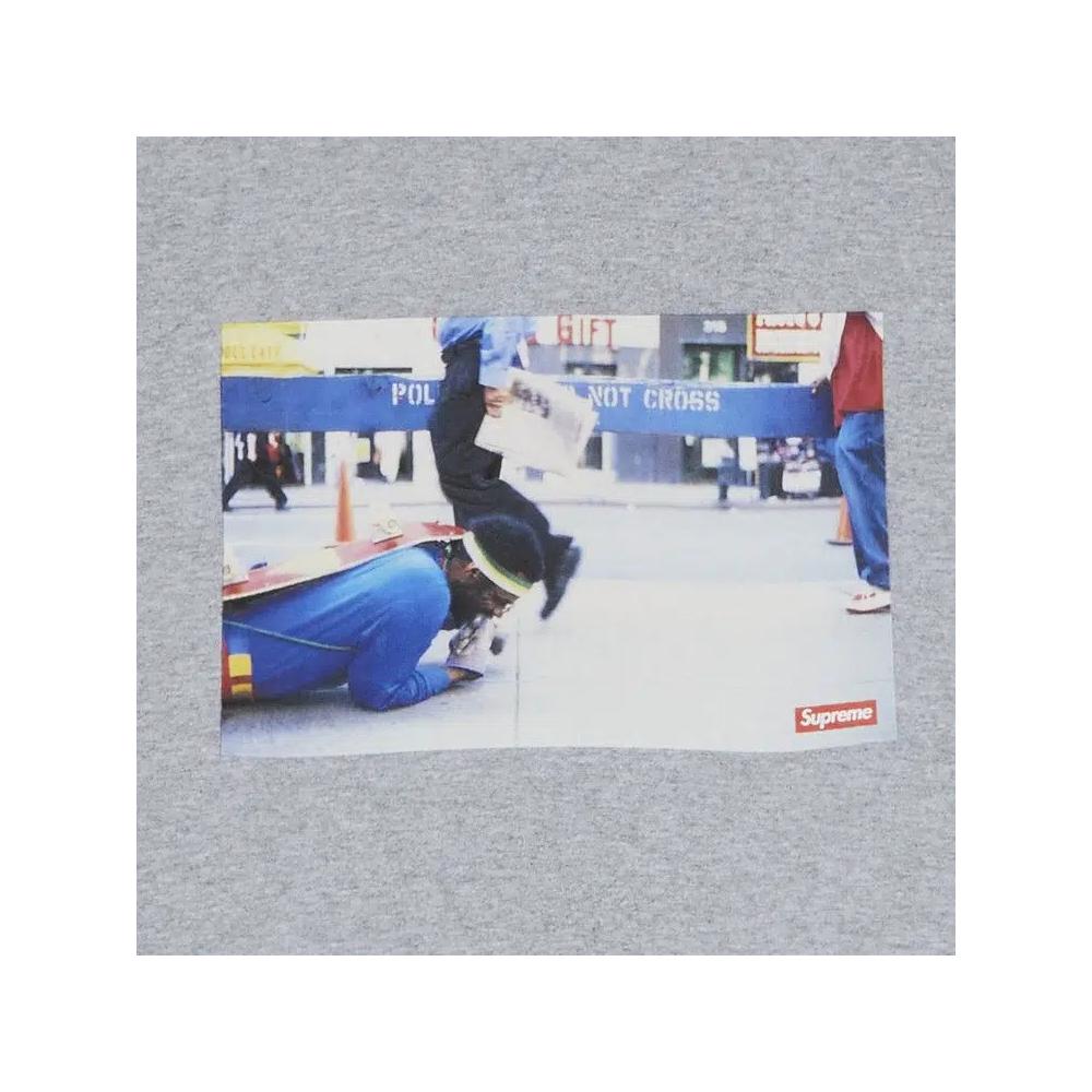 Футболки Supreme x Pope.L Training Crawl Tee 'Heather Grey' 3