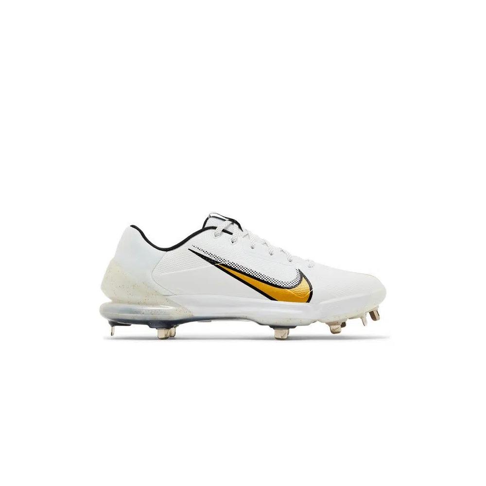 Бутсы Nike Force Zoom Trout 7 Pro 'White Metallic Gold' 1