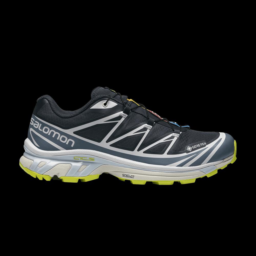 Кроссовки Salomon XT-6 GORE-TEX 'Night Sky Acid Lime' 1