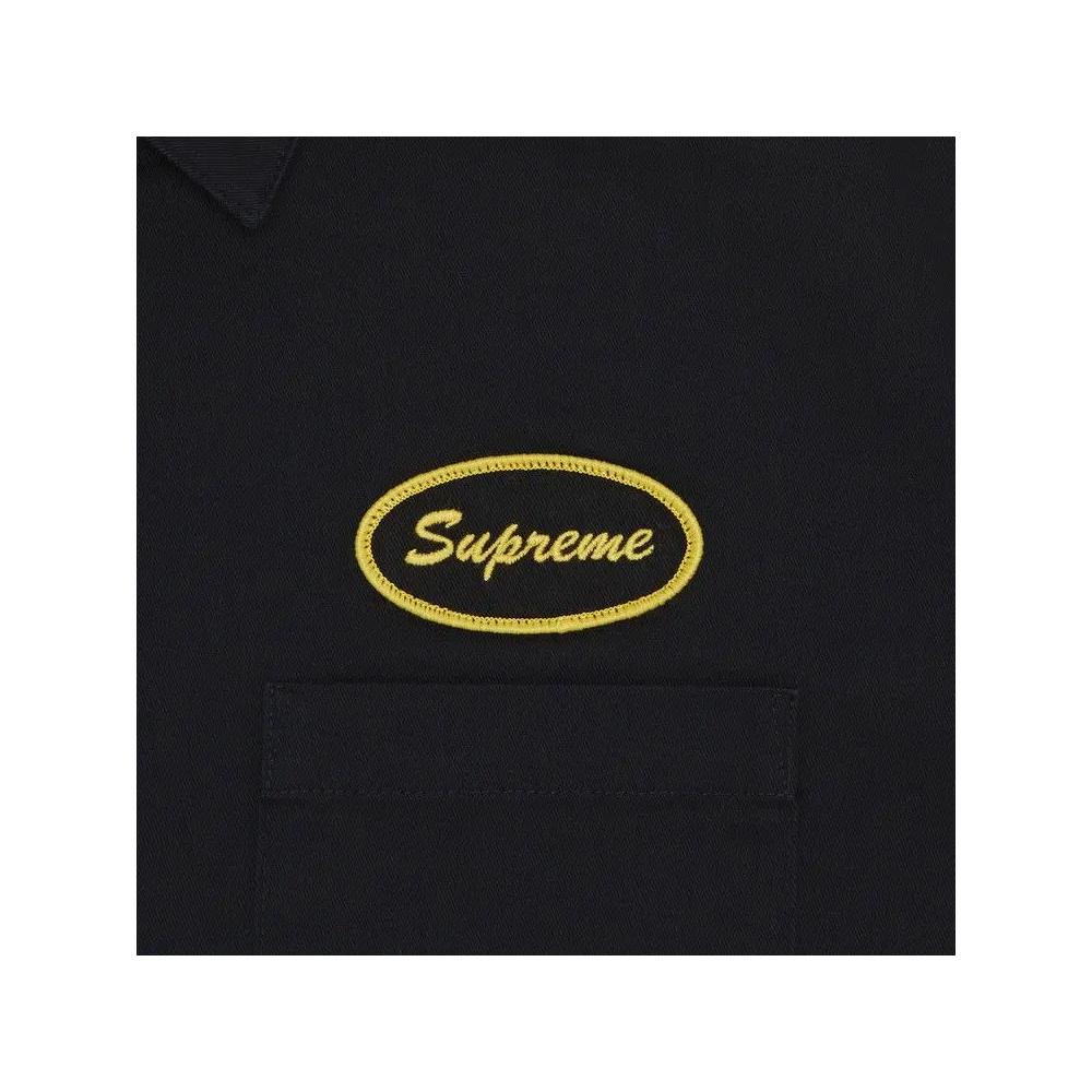 Рубашки на пуговицах Supreme Thermal Sleeve Work Shirt 'Black' 3