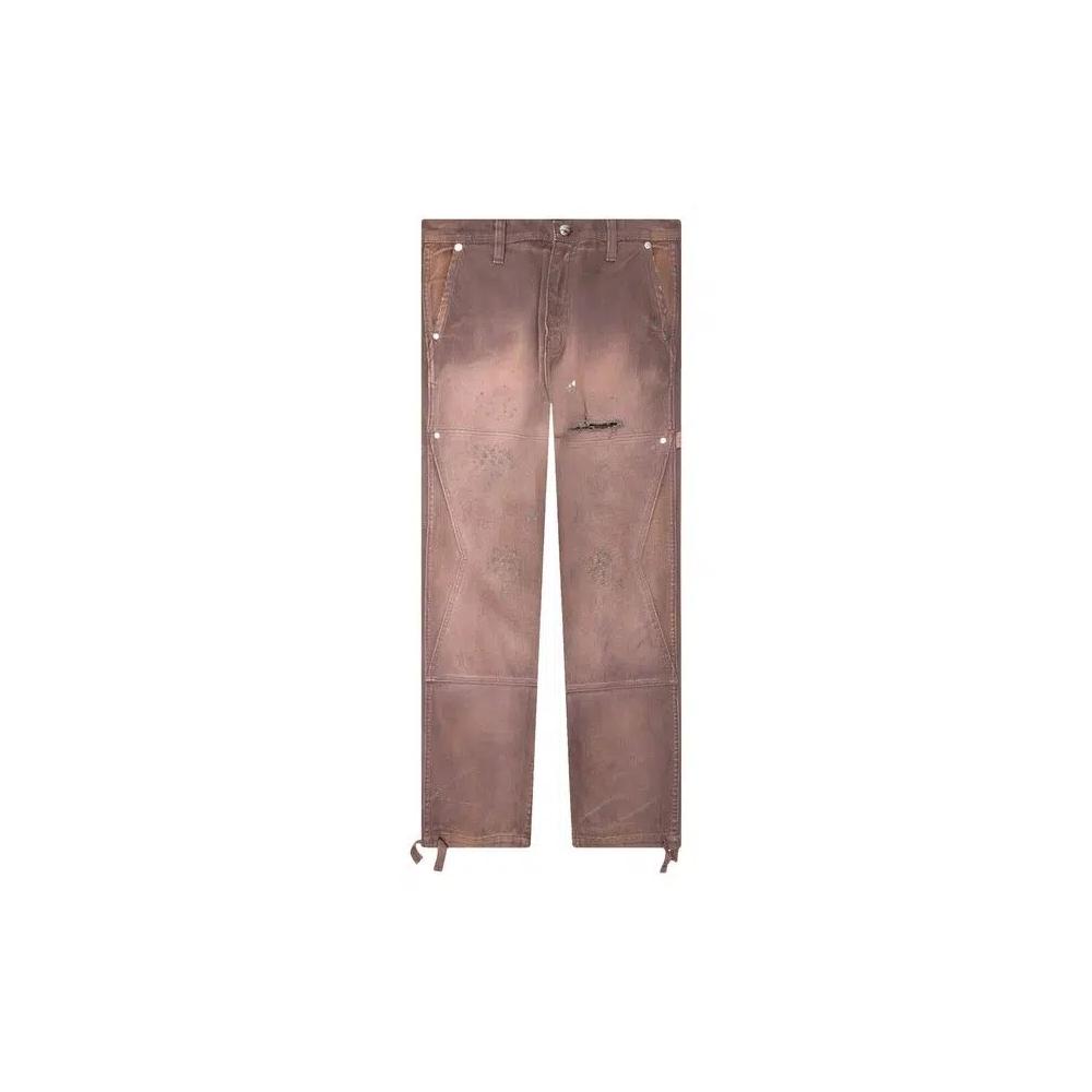 Джинсы Rhude Reza Denim Double Knee Pant 'Espresso' 1
