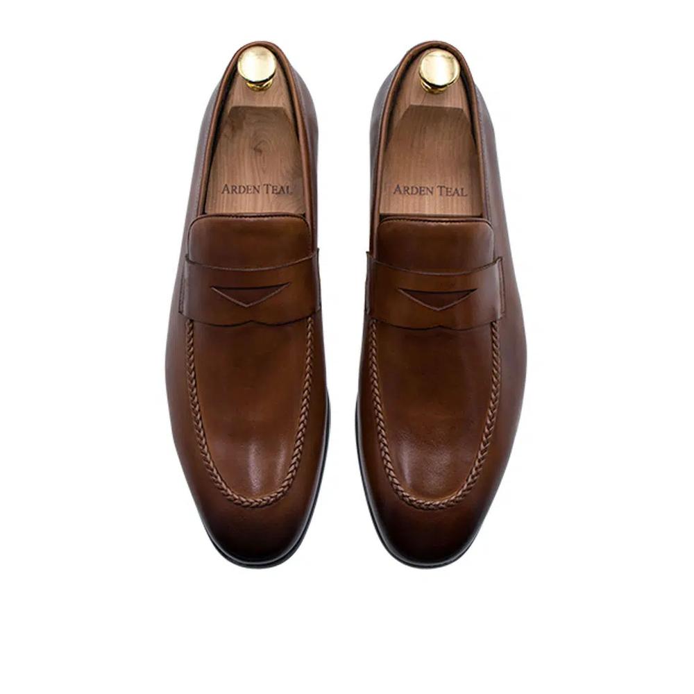 Лоферы Arrecifes Blake Stitch Chestnut 6