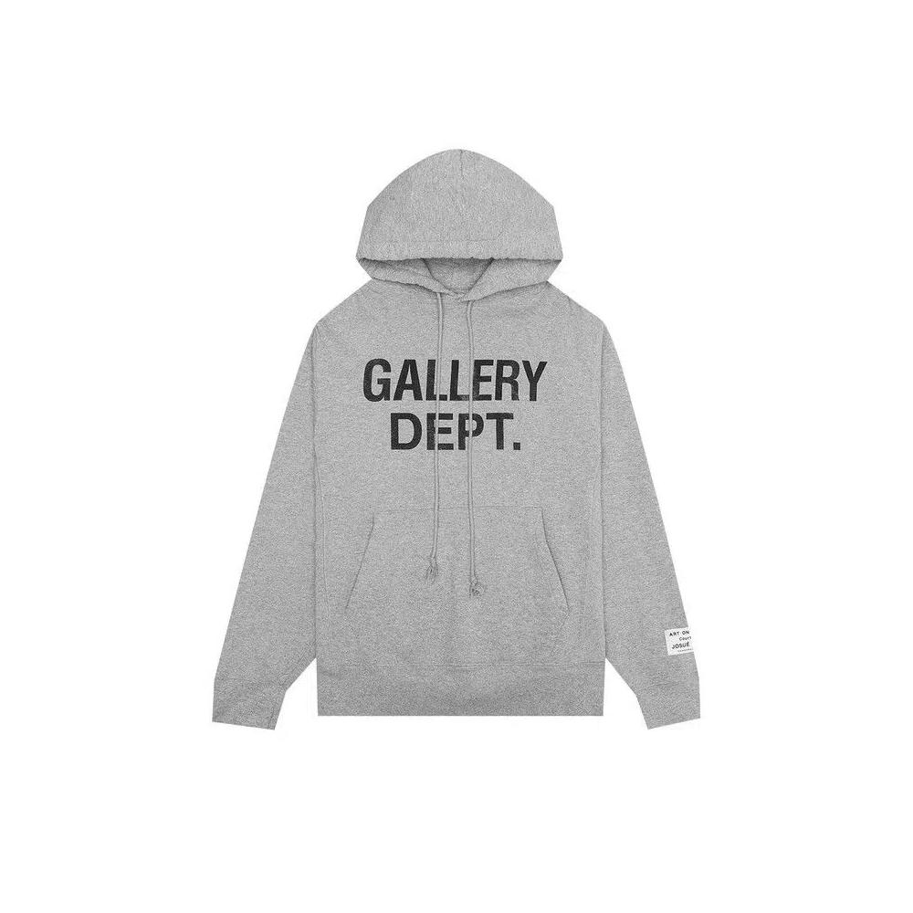Худи Gallery Dept. Center Logo Hoodie 'Heather Grey' 1