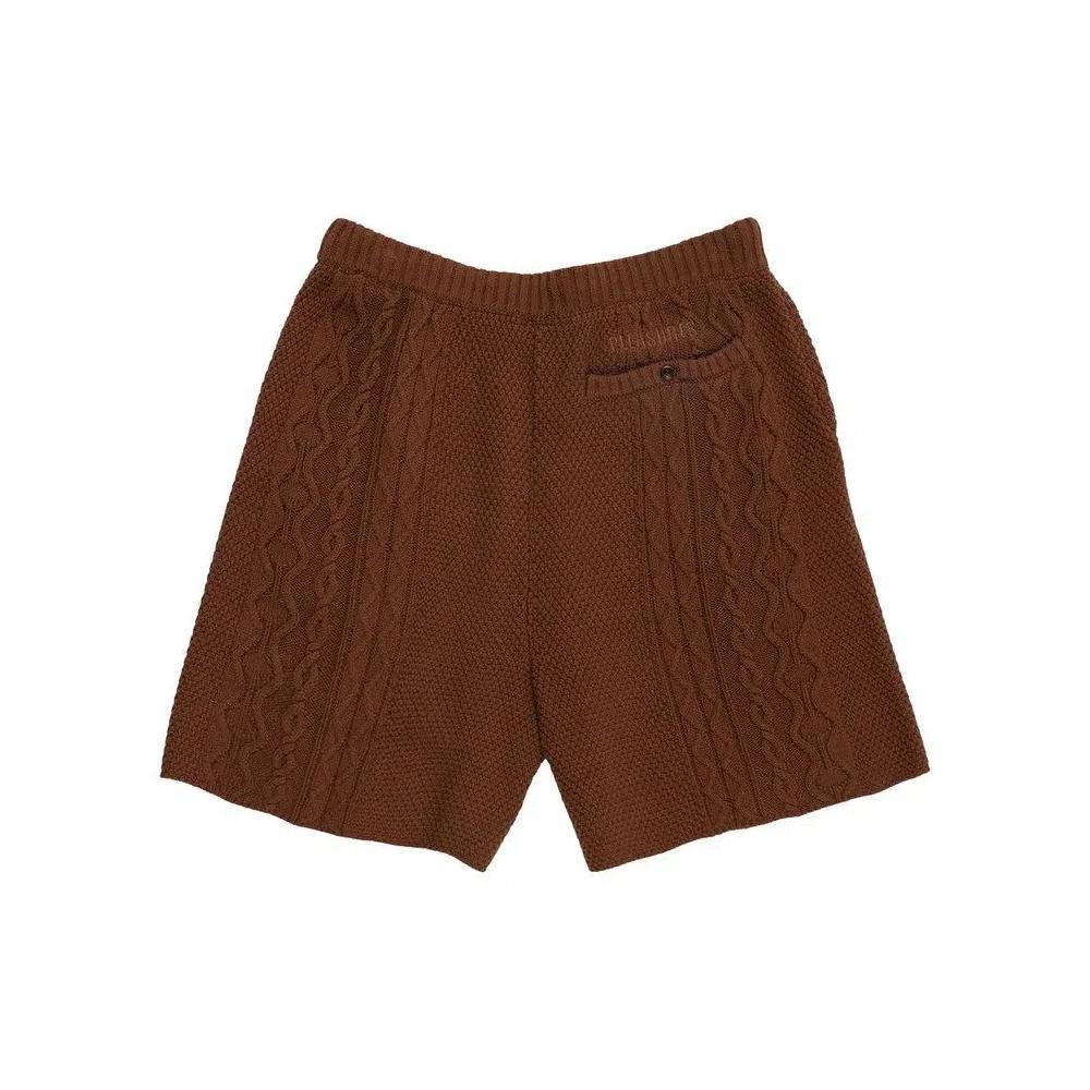 Pleasures Charlie Knit Shorts 'Коричневый' 2